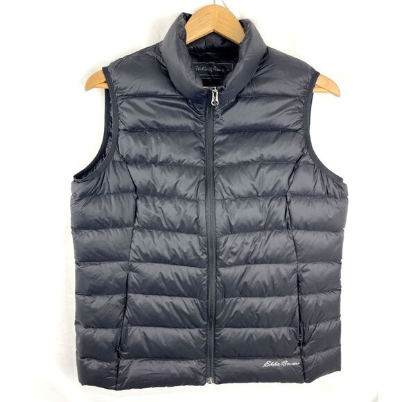Eddie Bauer EB650 Goosedown Quilted Puffer Vest Womens Size Large - Picture 1 of 11